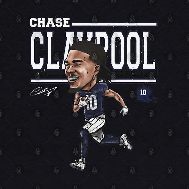 Chase Claypool Chicago Cartoon by danlintonpro